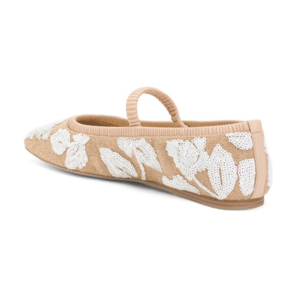 DOLCE VITA Natural Multi Rhodie Flats - Picture 2 of 3